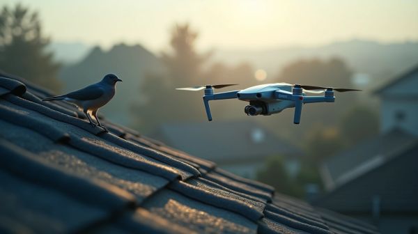 Nettoyage de toiture par drone : efficacité et économies assurées